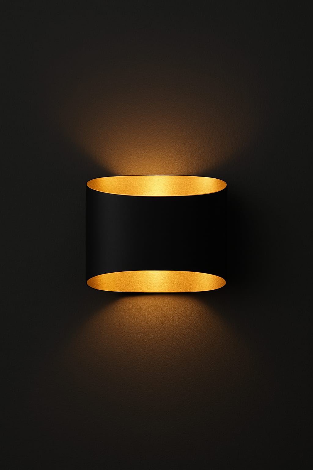 The Black & Gold Dual-Beam Sconce ✨Outdoor light💡 for originate, Water Proof🤿