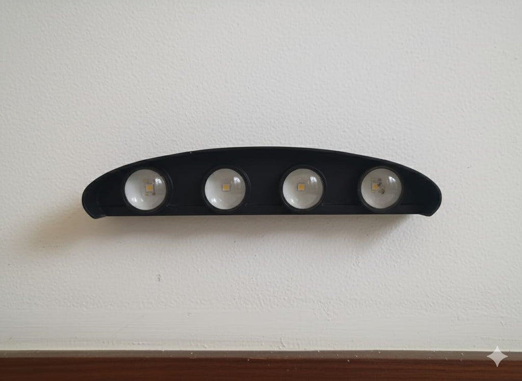 The Multi-Diamond Beam Sconce ✨. outdoor light 💡(4+4), Water Proof🤿