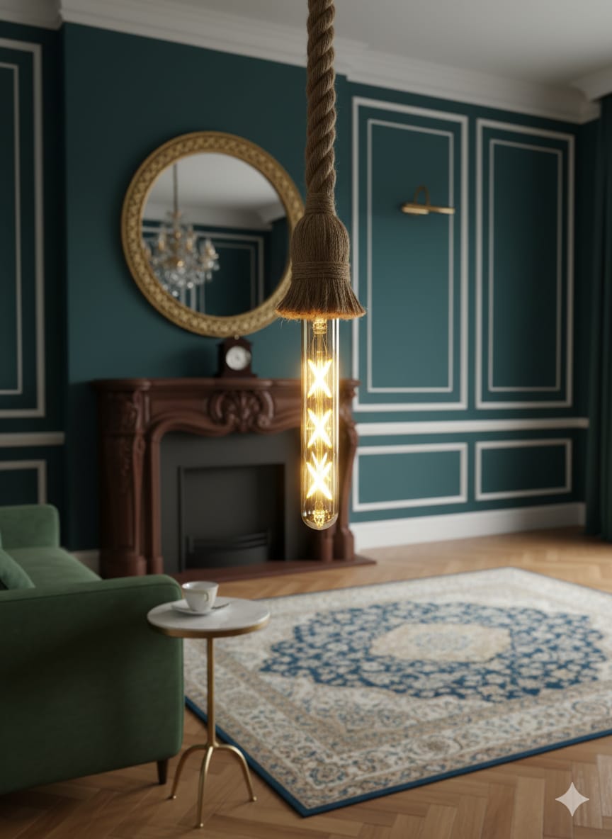 The Black &amp; Gold Sconce ✨🥂, 3X design bulb💡, 4w⚡