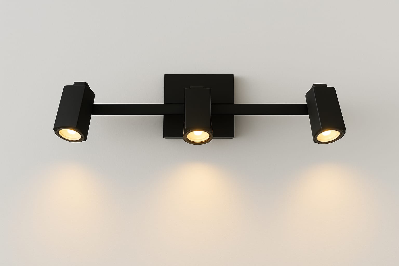 Triple Track Spotlight Bar 🎯💡, 🌈3in1 (Golden, natural, white)