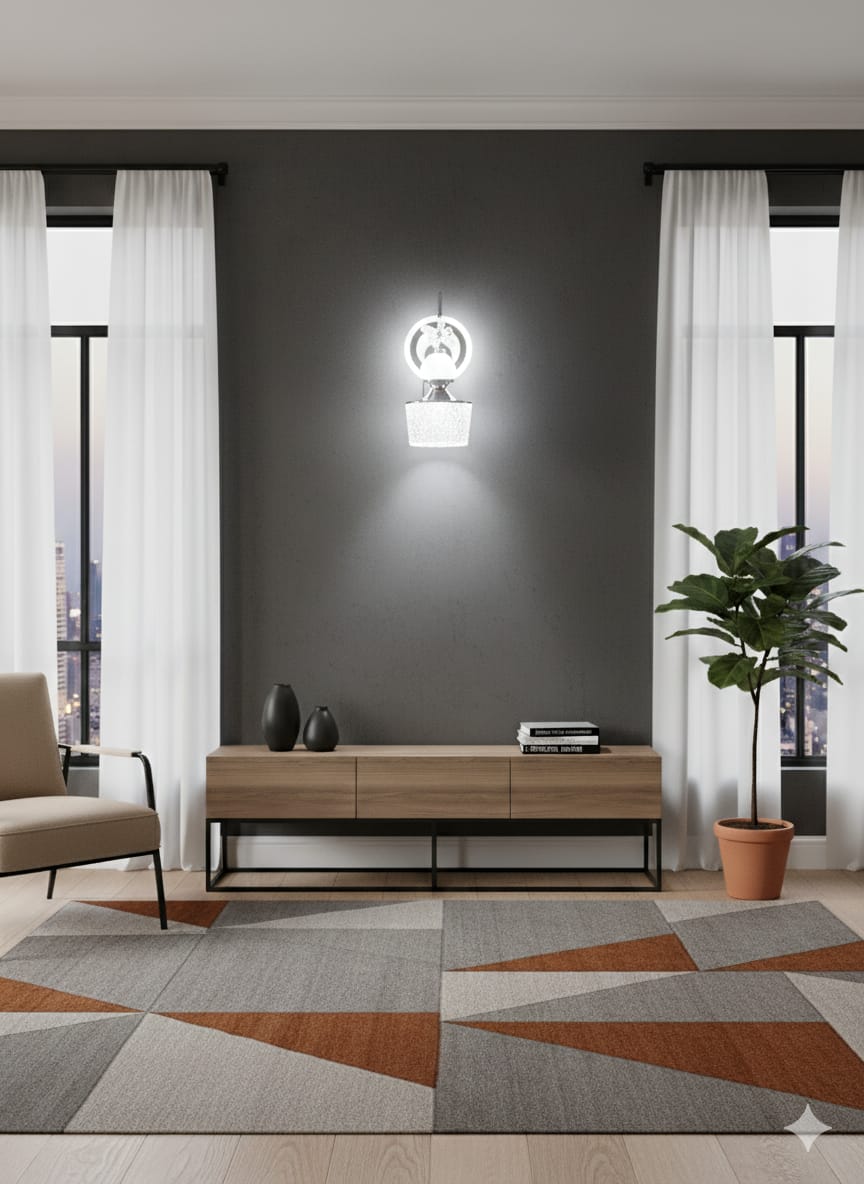 💡 Golden Crystal Wall Light – Luxury That Shines Bright 🌟, 🌈3in1 (Golden, natural, white)