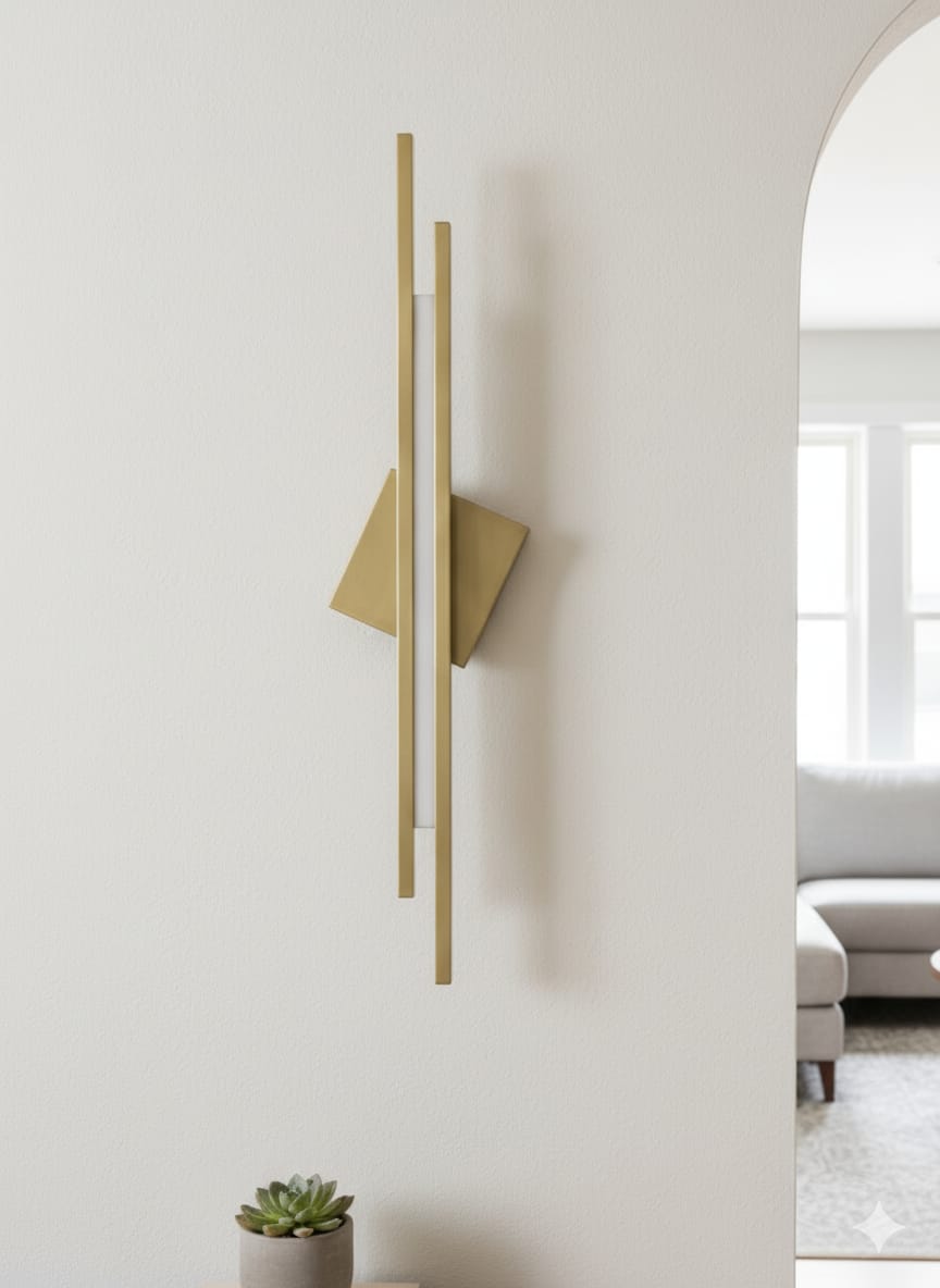 ✨ Eclipse Glow LED Wall Light – Modern Artistic Wall Lamp for Living Room, Bedroom & Hallway