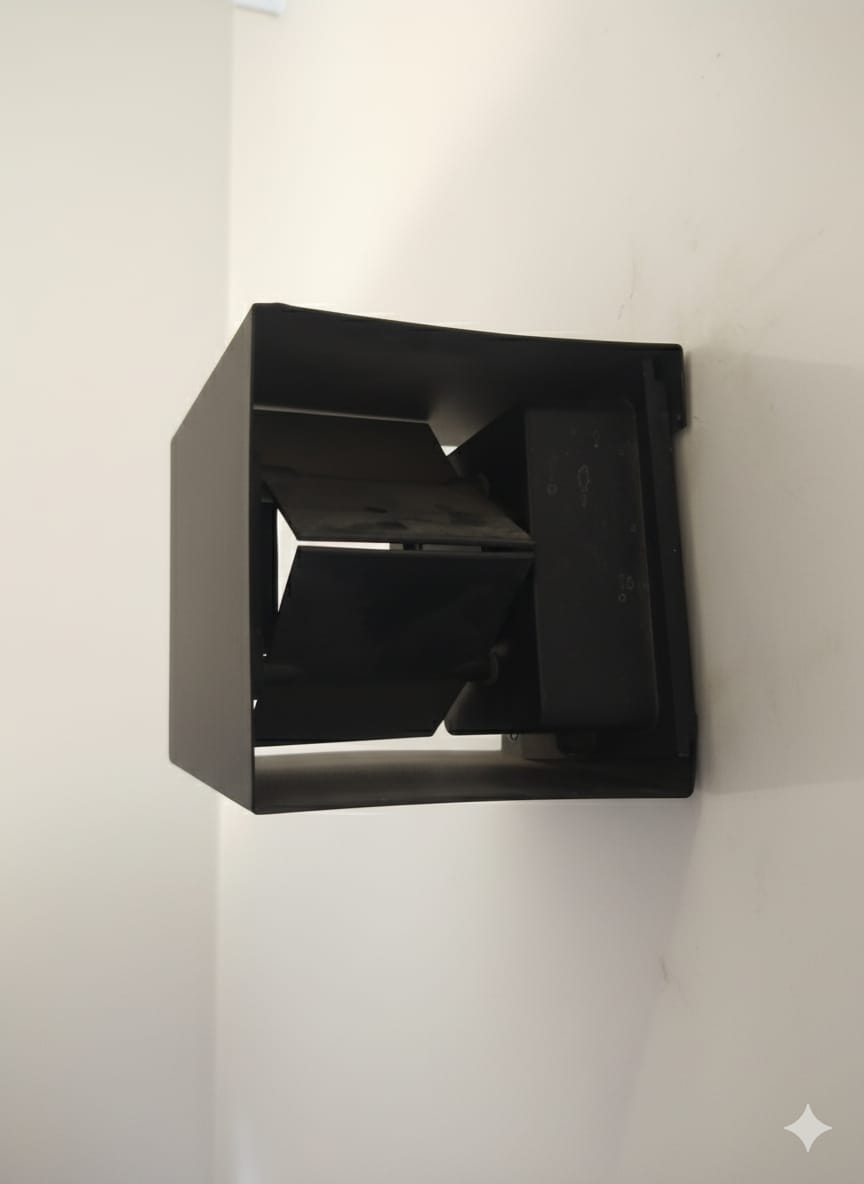 Square shape outdoor light💡 (1+1), Lock option, Water Proof🤿