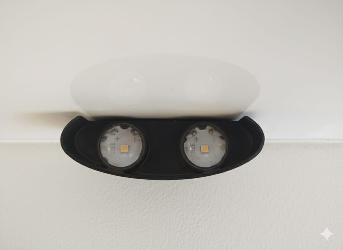 Intersecting Beam Wall Sconce ✨ outdoor light 💡(2+2), Water Proof🤿