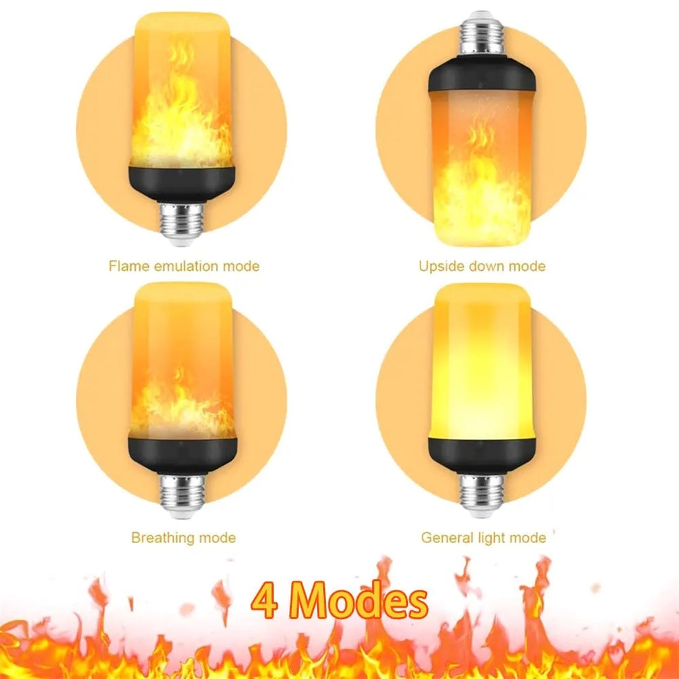 Dynamic Flicker Flame LED Bulb (E27)